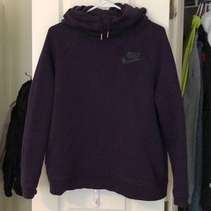 Nike Purple Tech Fleece Women’s Pullover
